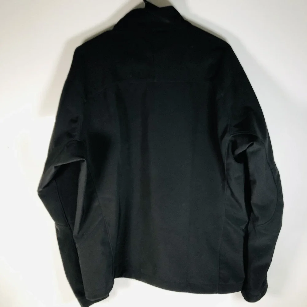 Patagonia Full Zip Polartec Windblock Black Mock‎ Neck Jacket Men's Sz Large